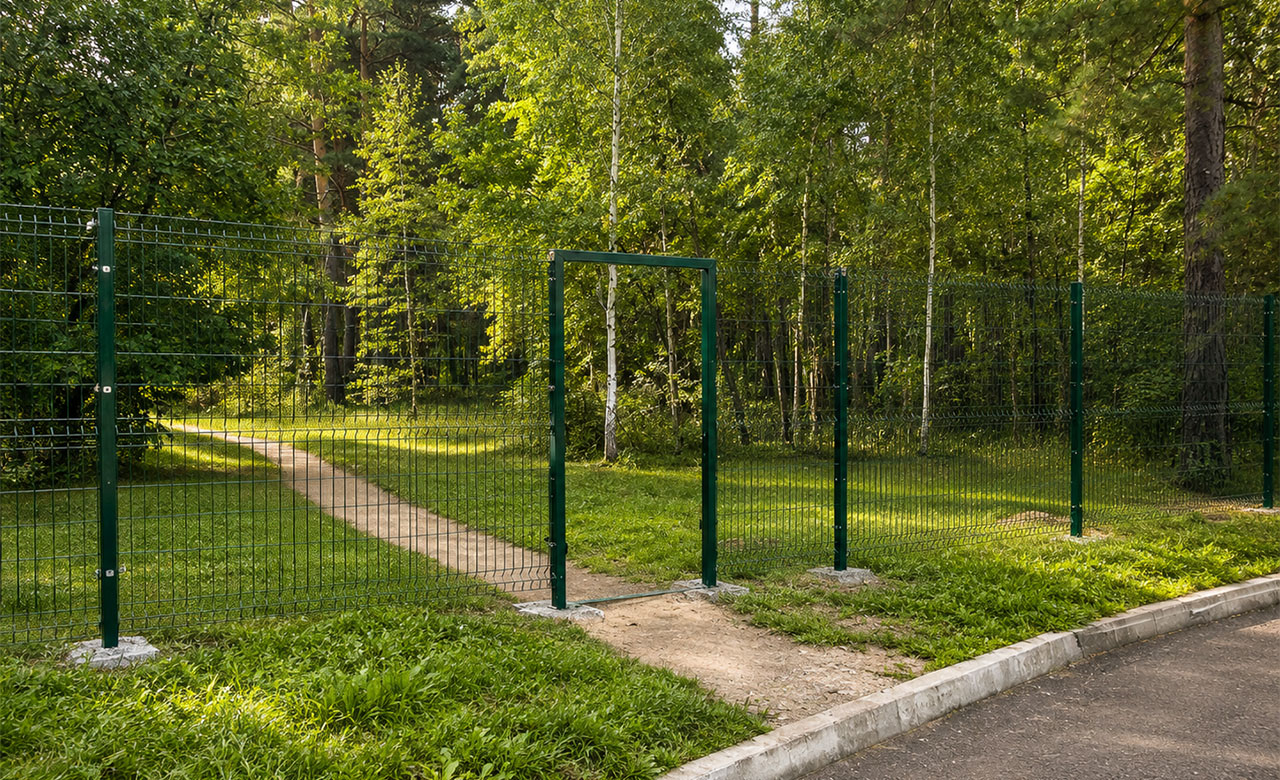 Системы ограждений из сварной сетки