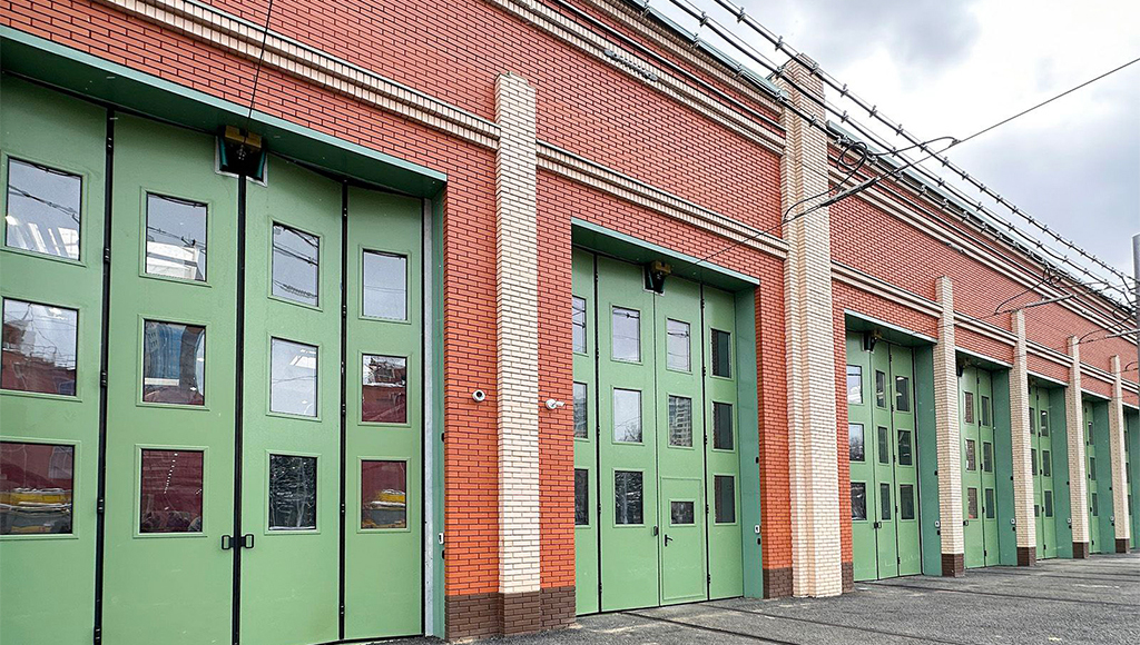 ворота для депо