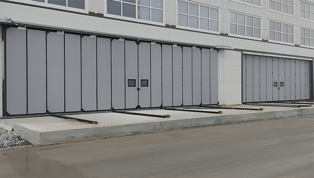 ворота для производственного цеха