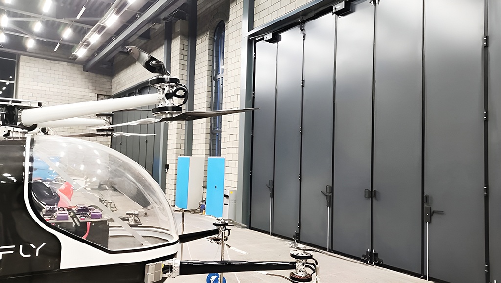 ворота для вертолетного ангара