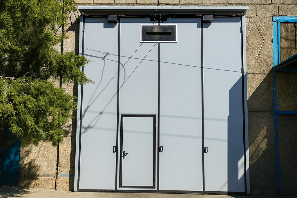 Складные ворота для депо