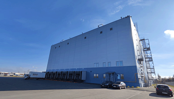 Оснащение перегрузочной зоны логистического терминала