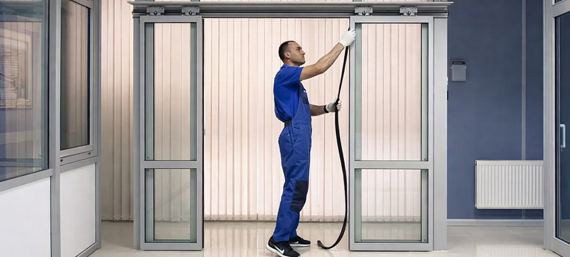 Монтаж автоматической раздвижной двери: пошаговая инструкция и рекомендации специалистов