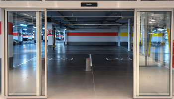 Автоматические двери для ТРЦ
