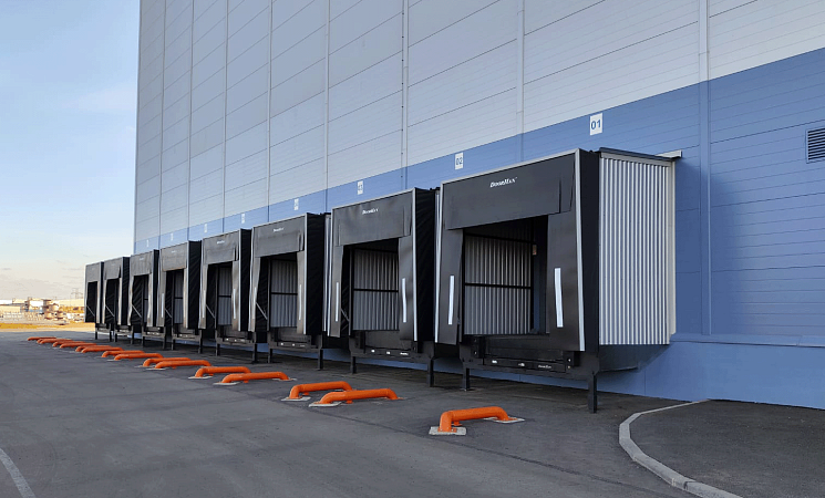 Оснащение перегрузочной зоны логистического терминала