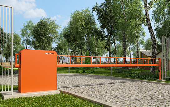 Антивандальные шлагбаумы теперь можно заказать в любом цвете